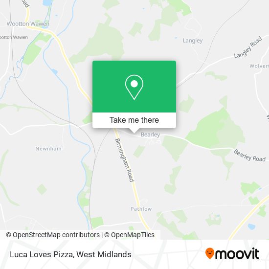 Luca Loves Pizza map