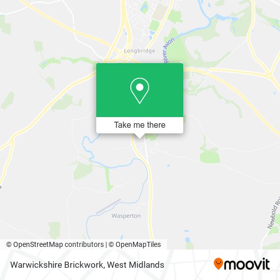 Warwickshire Brickwork map