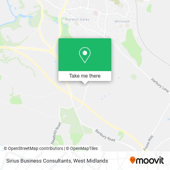 Sirius Business Consultants map