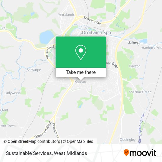 Sustainable Services map