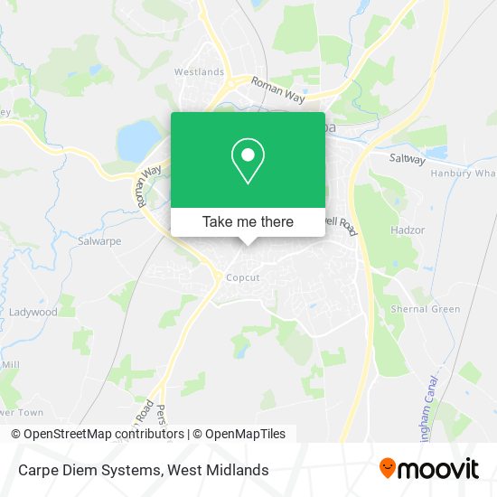Carpe Diem Systems map