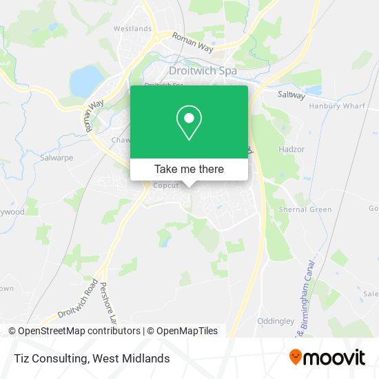Tiz Consulting map