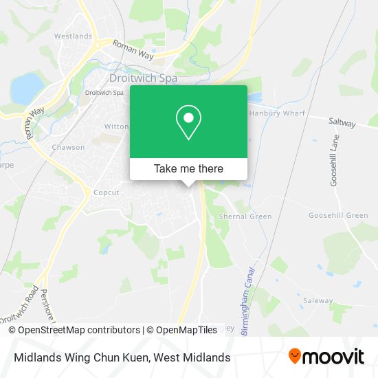 Midlands Wing Chun Kuen map