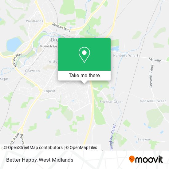 Better Happy map