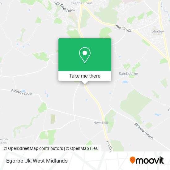 Egorbe Uk map