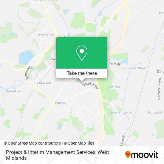 Project & Interim Management Services map