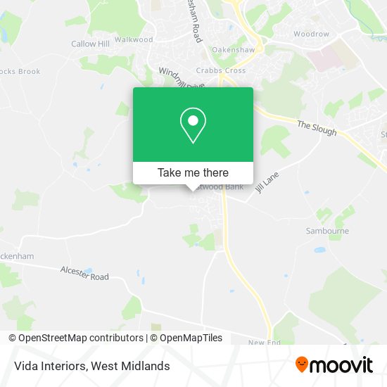 Vida Interiors map