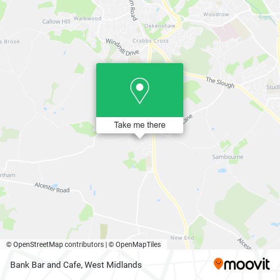 Bank Bar and Cafe map
