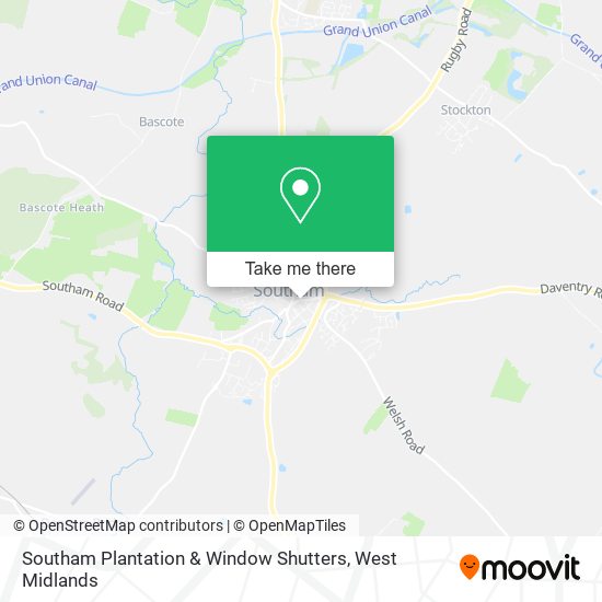 Southam Plantation & Window Shutters map