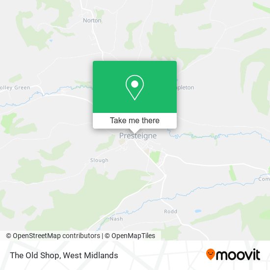 The Old Shop map