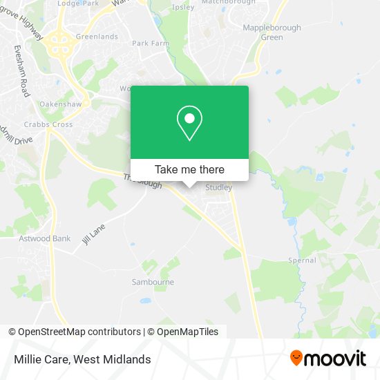 Millie Care map