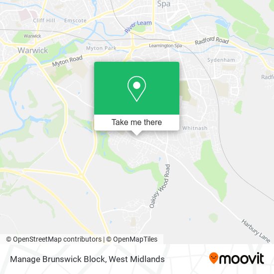 Manage Brunswick Block map