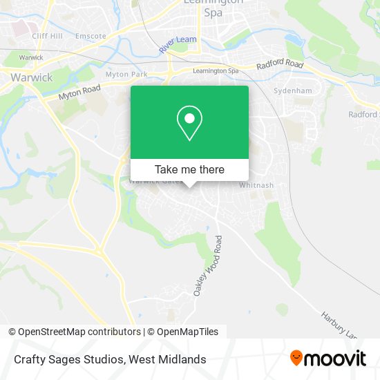 Crafty Sages Studios map