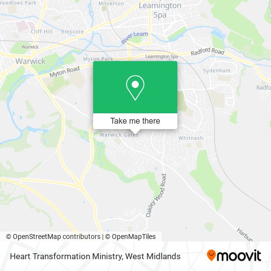 Heart Transformation Ministry map
