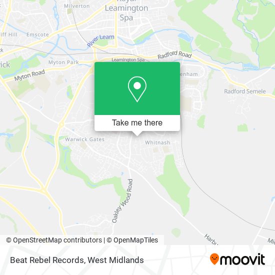 Beat Rebel Records map
