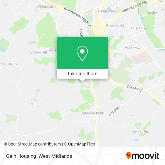 Gain Housing map