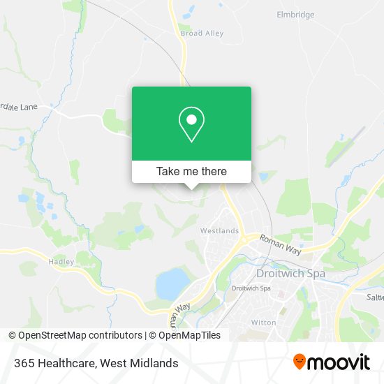365 Healthcare map