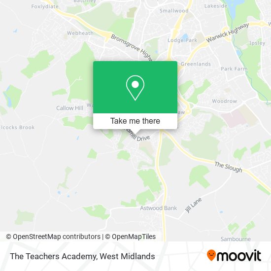 The Teachers Academy map