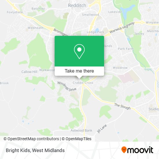 Bright Kids map