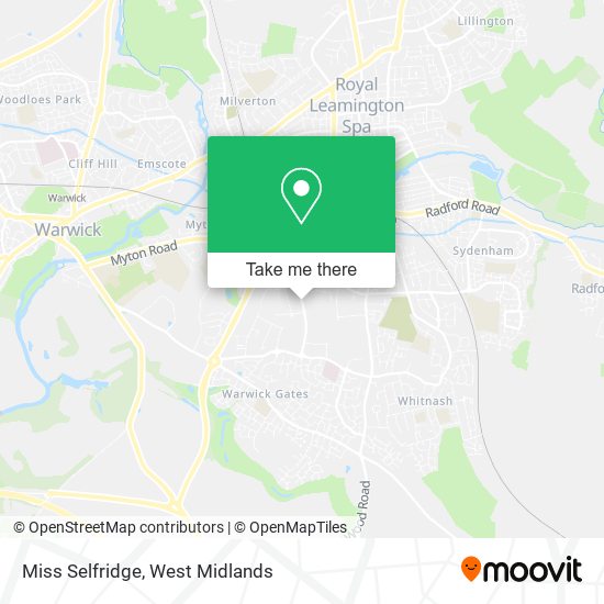 Miss Selfridge map