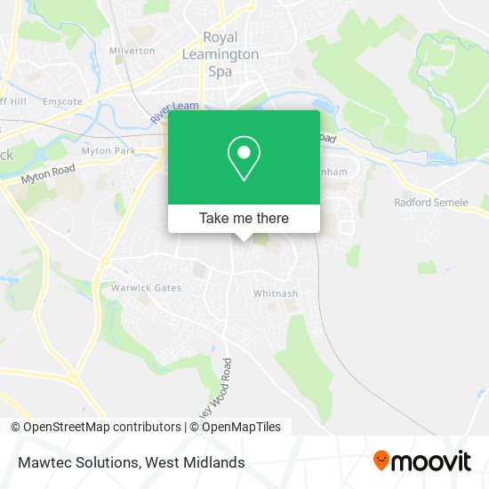 Mawtec Solutions map