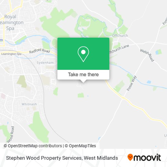 Stephen Wood Property Services map