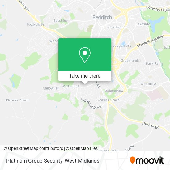 Platinum Group Security map