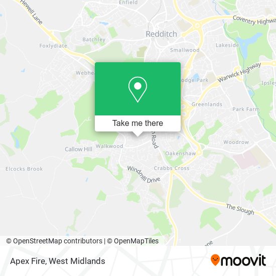 Apex Fire map