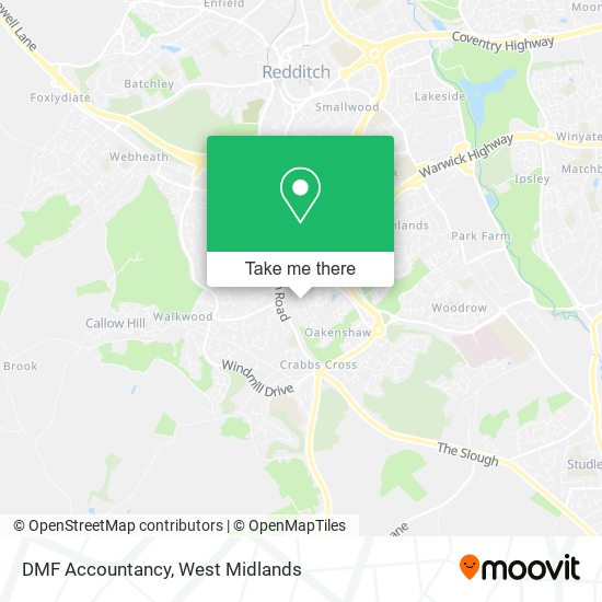 DMF Accountancy map