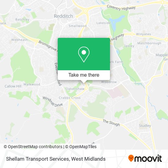 Shellam Transport Services map