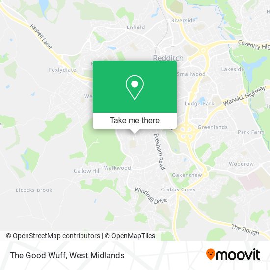The Good Wuff map