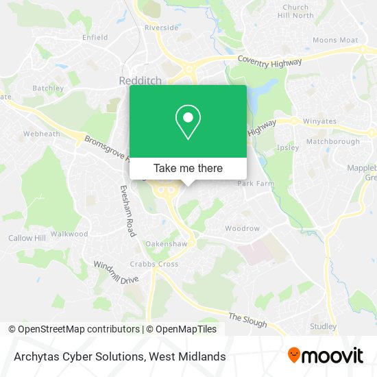 Archytas Cyber Solutions map
