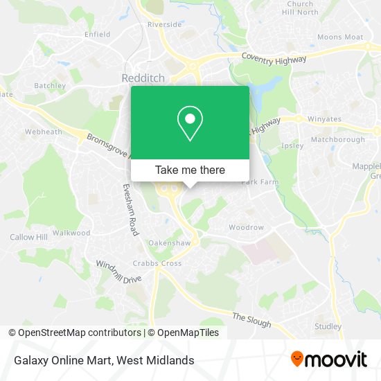 Galaxy Online Mart map