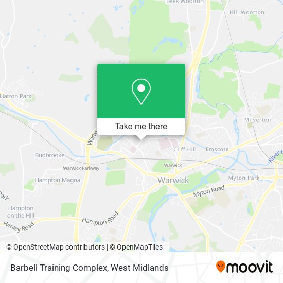 Barbell Training Complex map