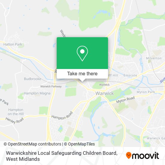 Warwickshire Local Safeguarding Children Board map