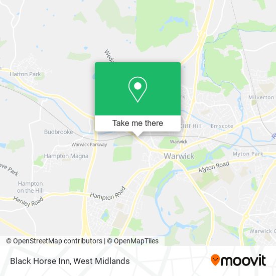 Black Horse Inn map