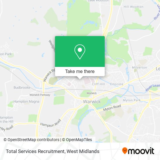 Total Services Recruitment map
