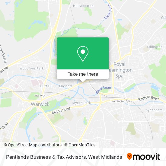Pentlands Business & Tax Advisors map