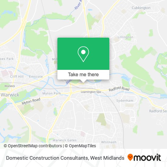 Domestic Construction Consultants map