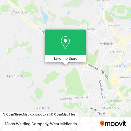Moss Welding Company map