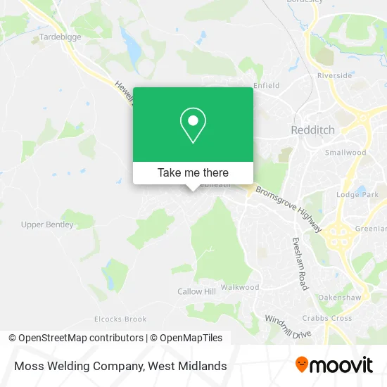 Moss Welding Company map