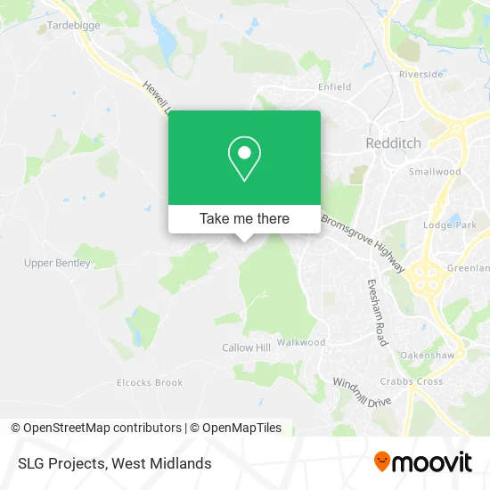 SLG Projects map