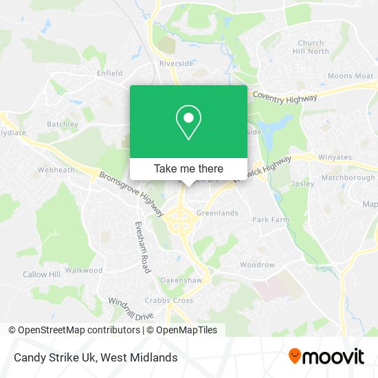 Candy Strike Uk map