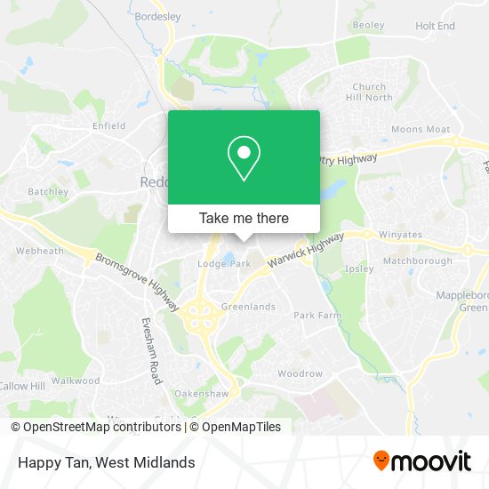 Happy Tan map