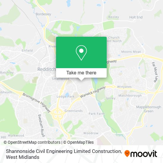 Shannonside Civil Engineering Limited Construction map