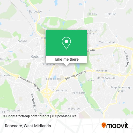 Roseacre map