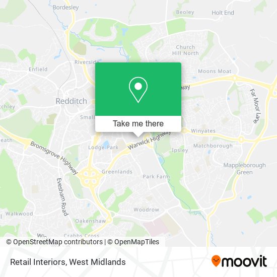 Retail Interiors map