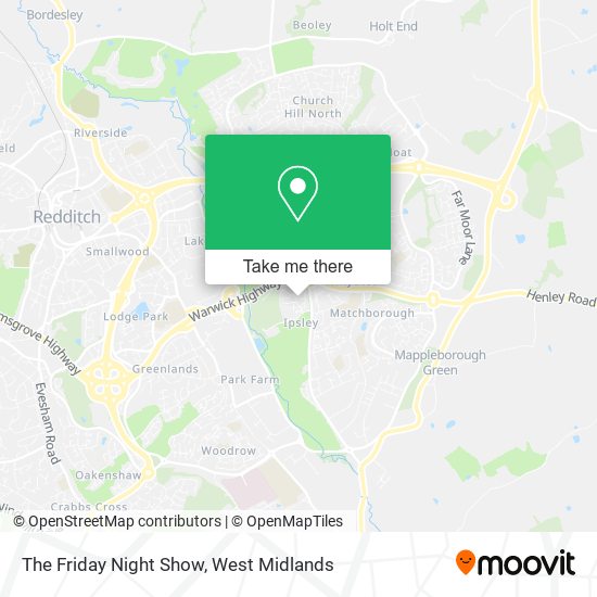 The Friday Night Show map