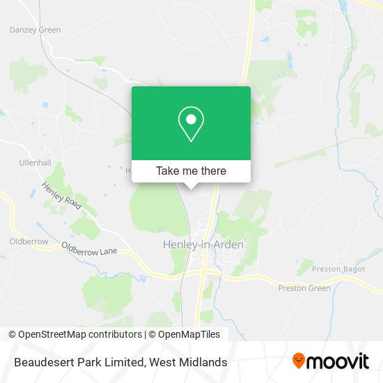Beaudesert Park Limited map