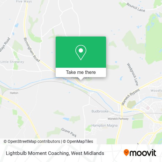 Lightbulb Moment Coaching map